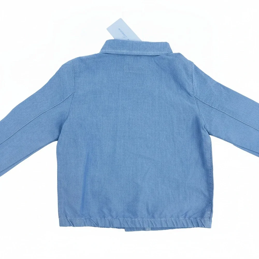 Ralph Lauren Kids Blue Jacket | Boys 18M Regular Synthetic Knit Jacket